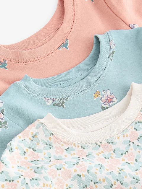 Floral Pyjamas 3 Pack