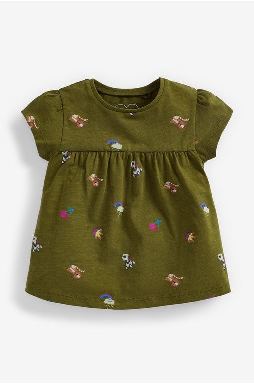 Green khaki Frock