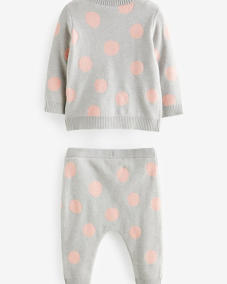 Panda Embroidered Jumper & Legging set.