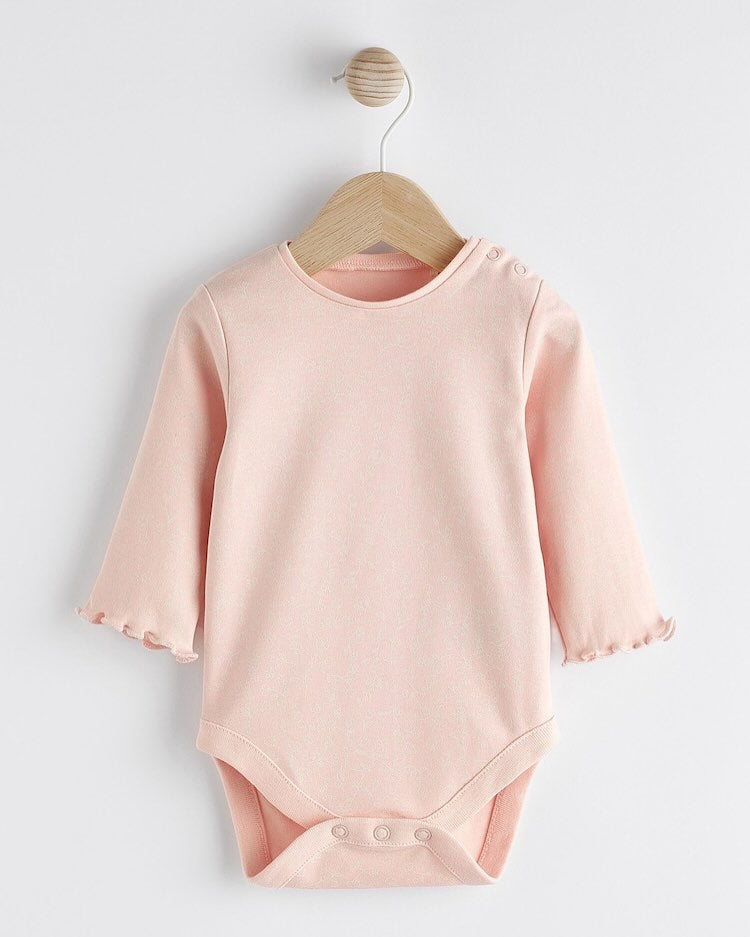 Pink Cord Dungarees & Bodysuit Set