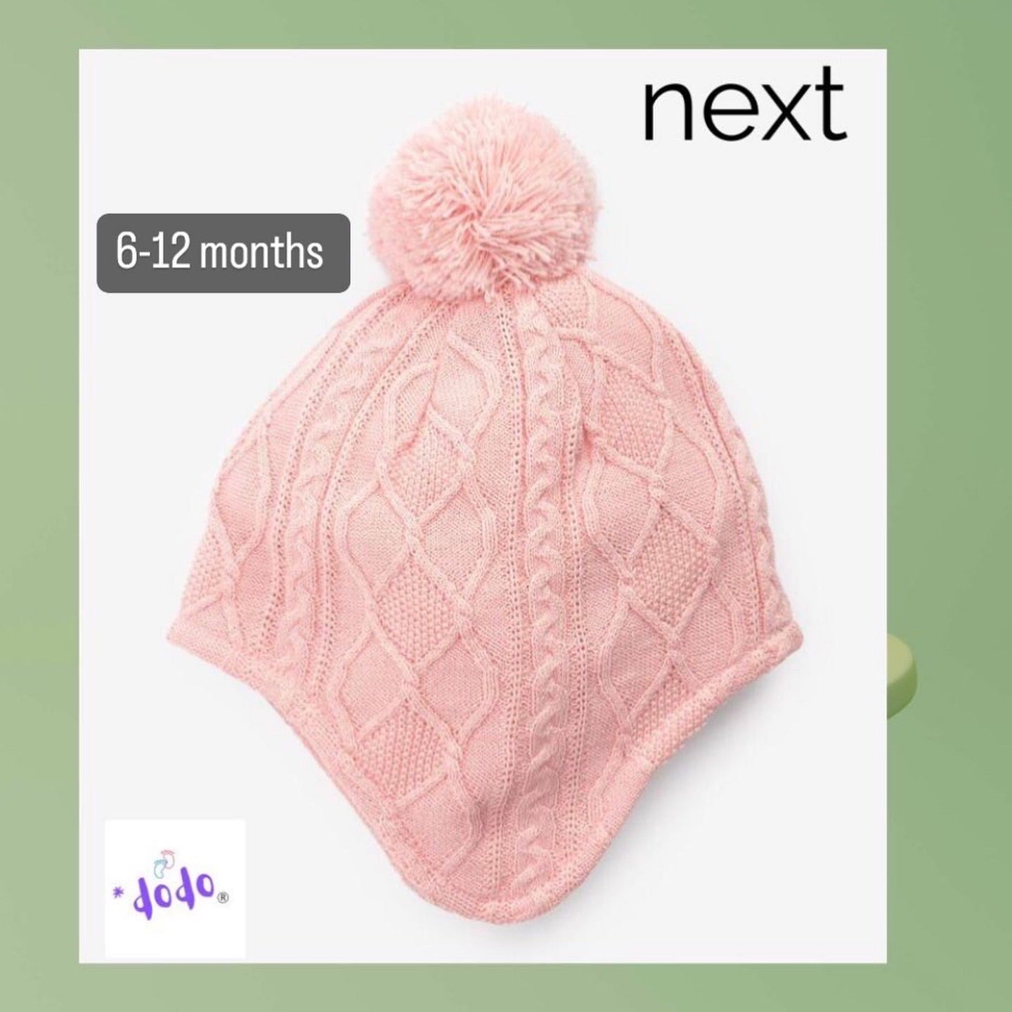 Pink Pom Pom Hat.