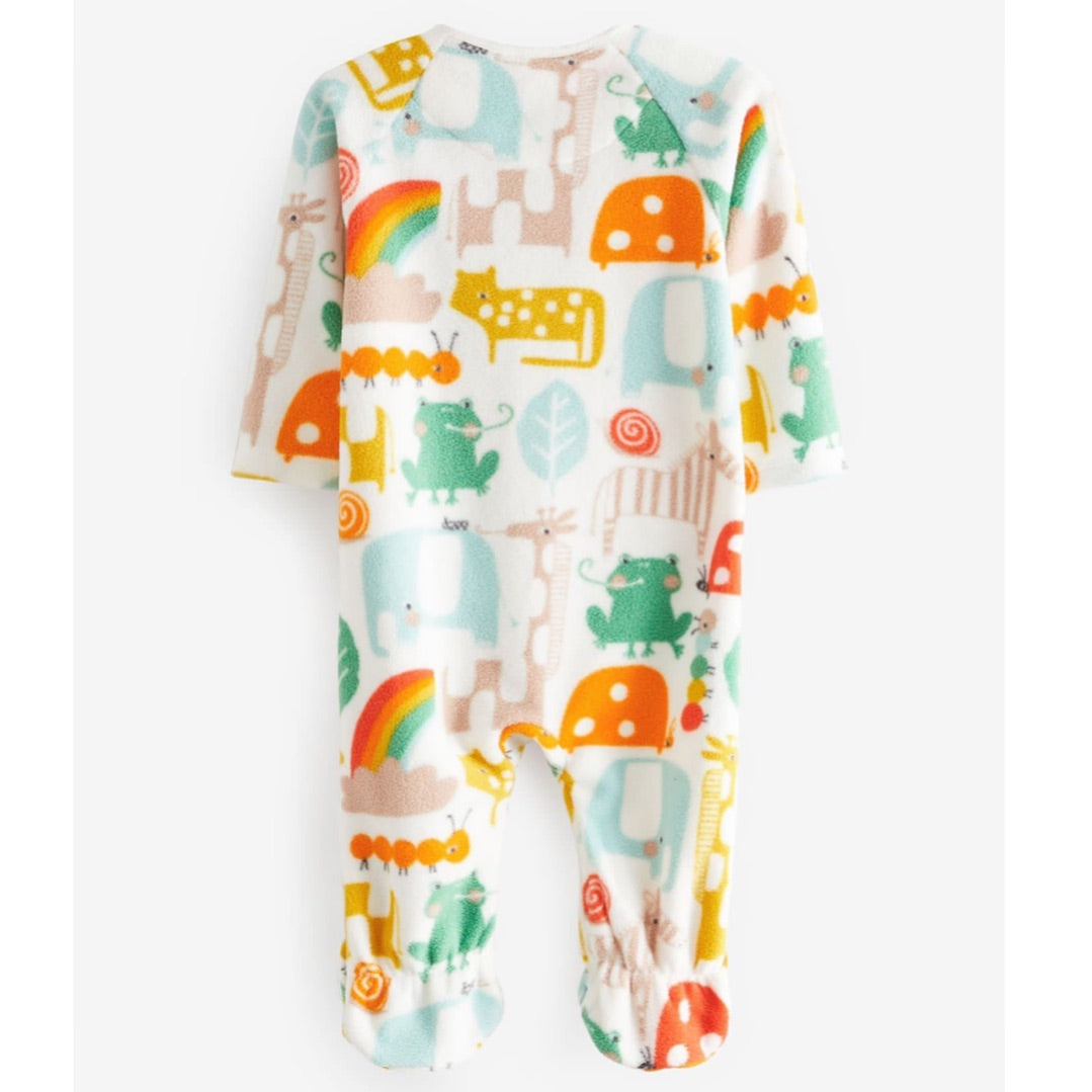 Rainbow Character Fleece Sleepsuit