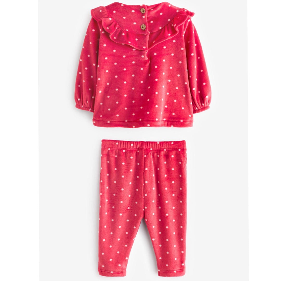 Red Velour Spot set.