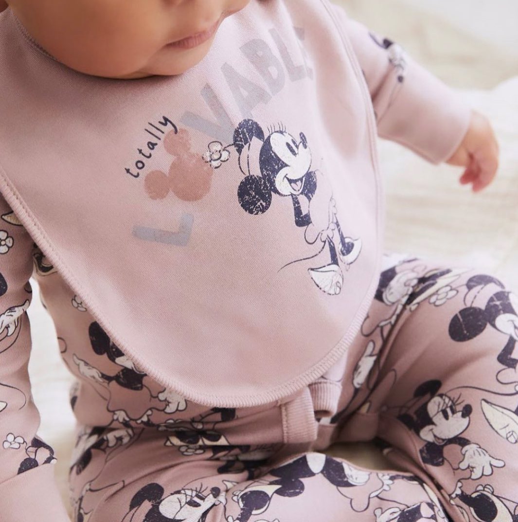 Minnie Sleepsuit & Bib Set