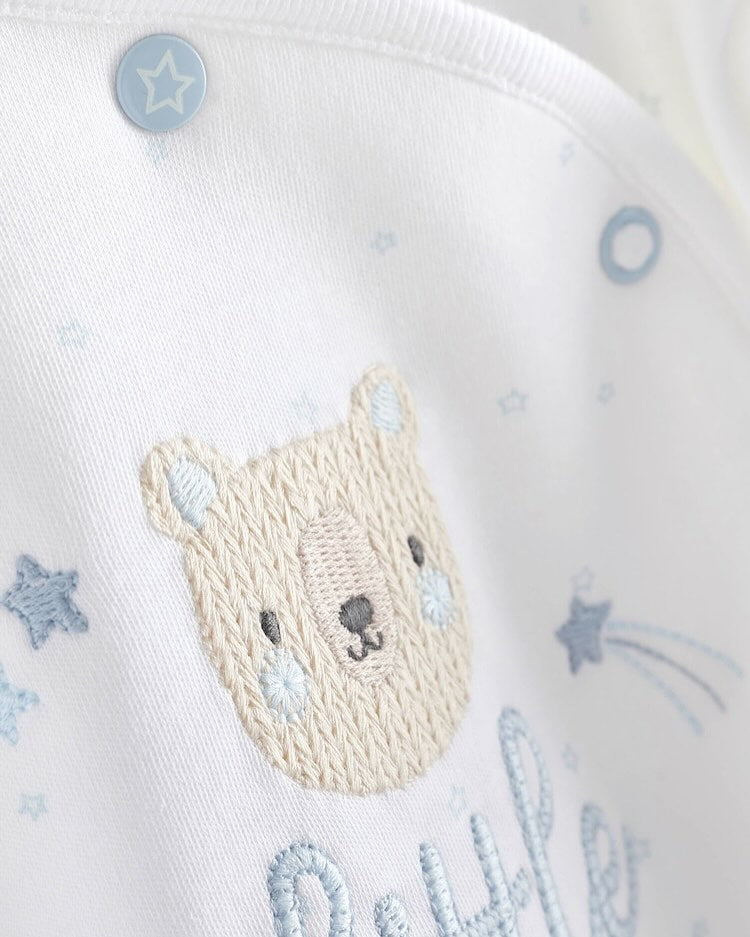 Little Brother Appliqué Sleepsuit