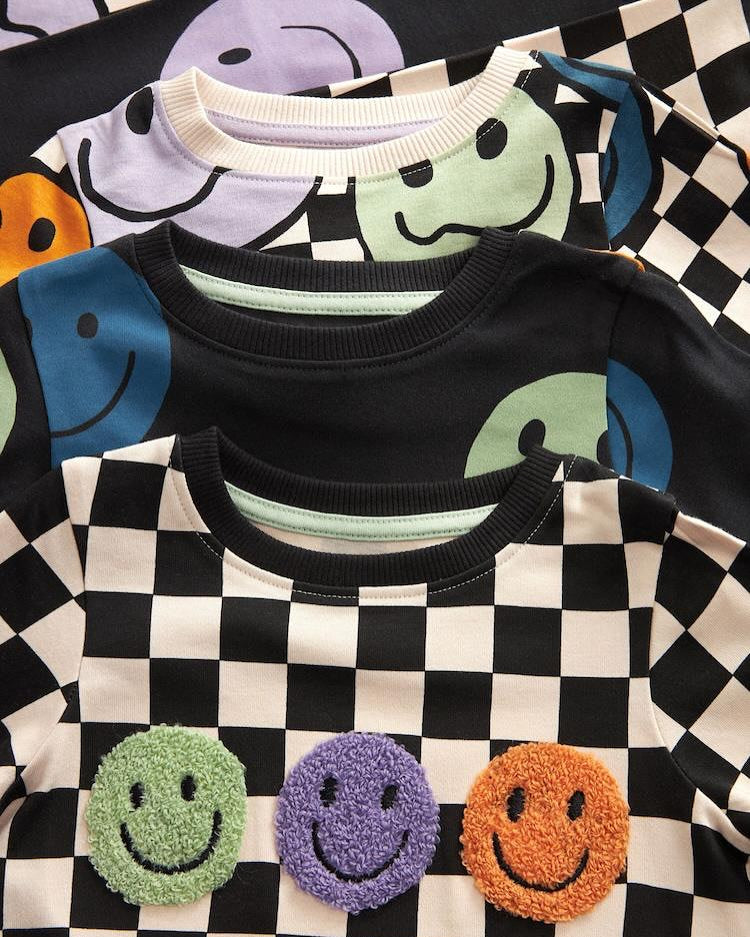 Smiley Pyjamas 3 Pack Set