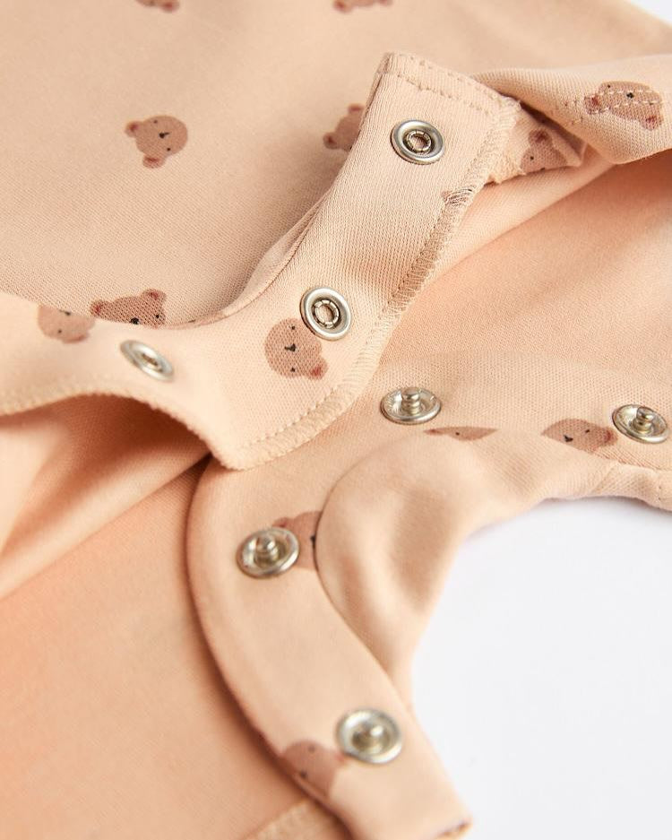 Neutral Bear Rompers 3 Pack Set