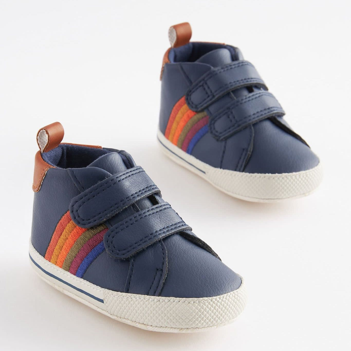 Rainbow Shoes.
