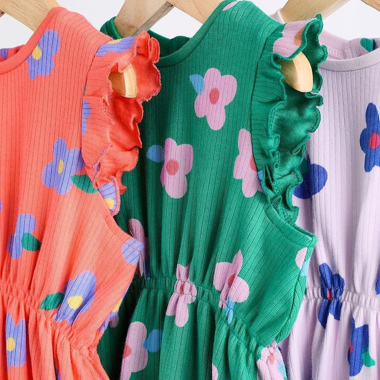 Floral Rompers 3 Pack set.