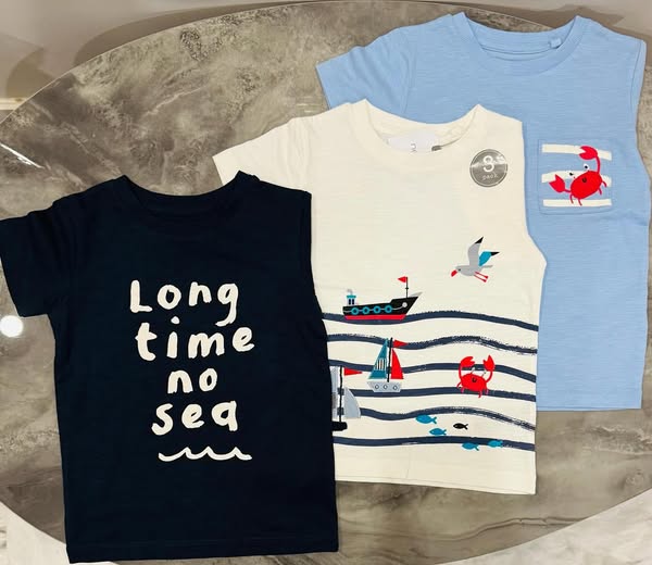 T Shirts 3 Pack Set