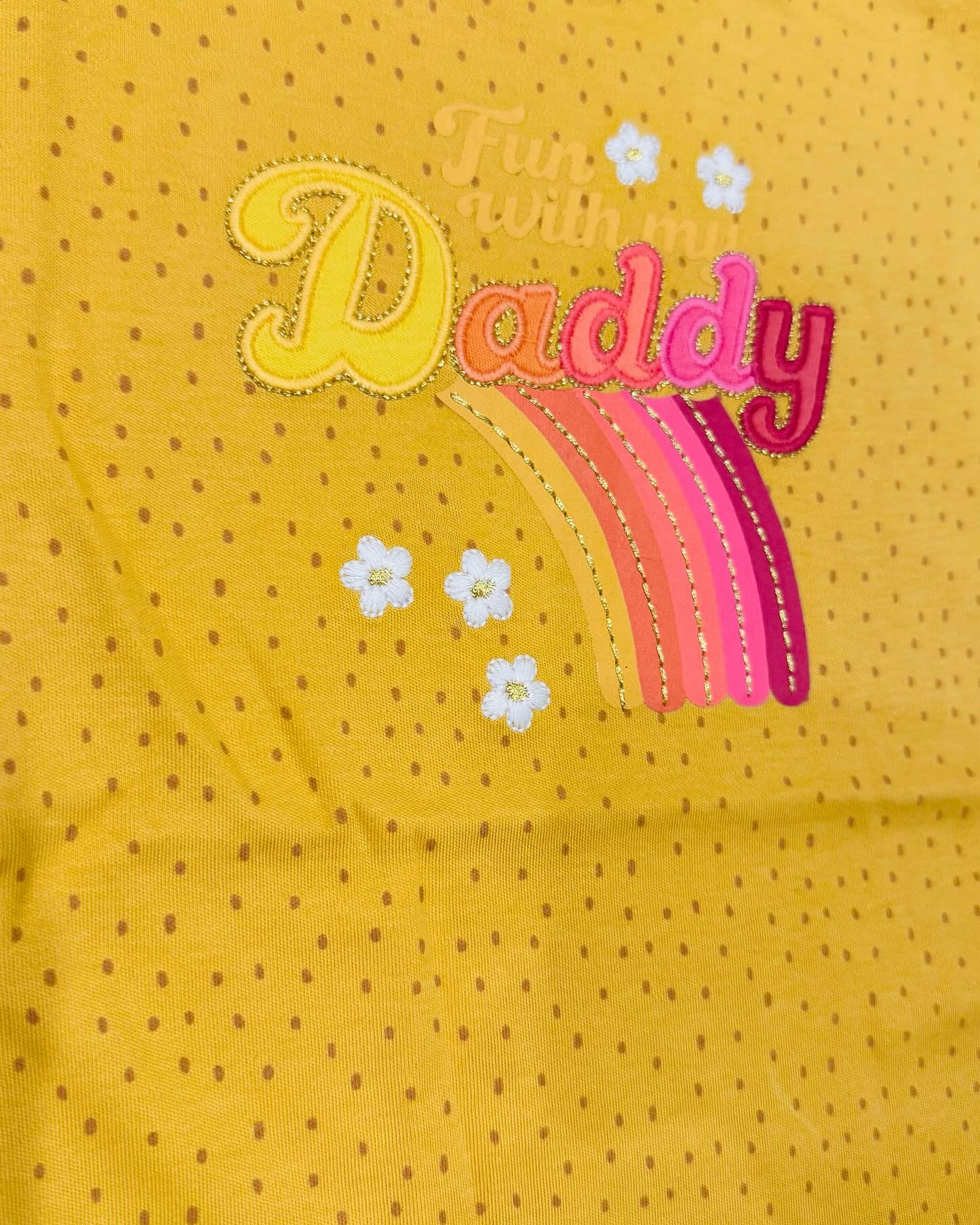 Daddy Appliqué Romper