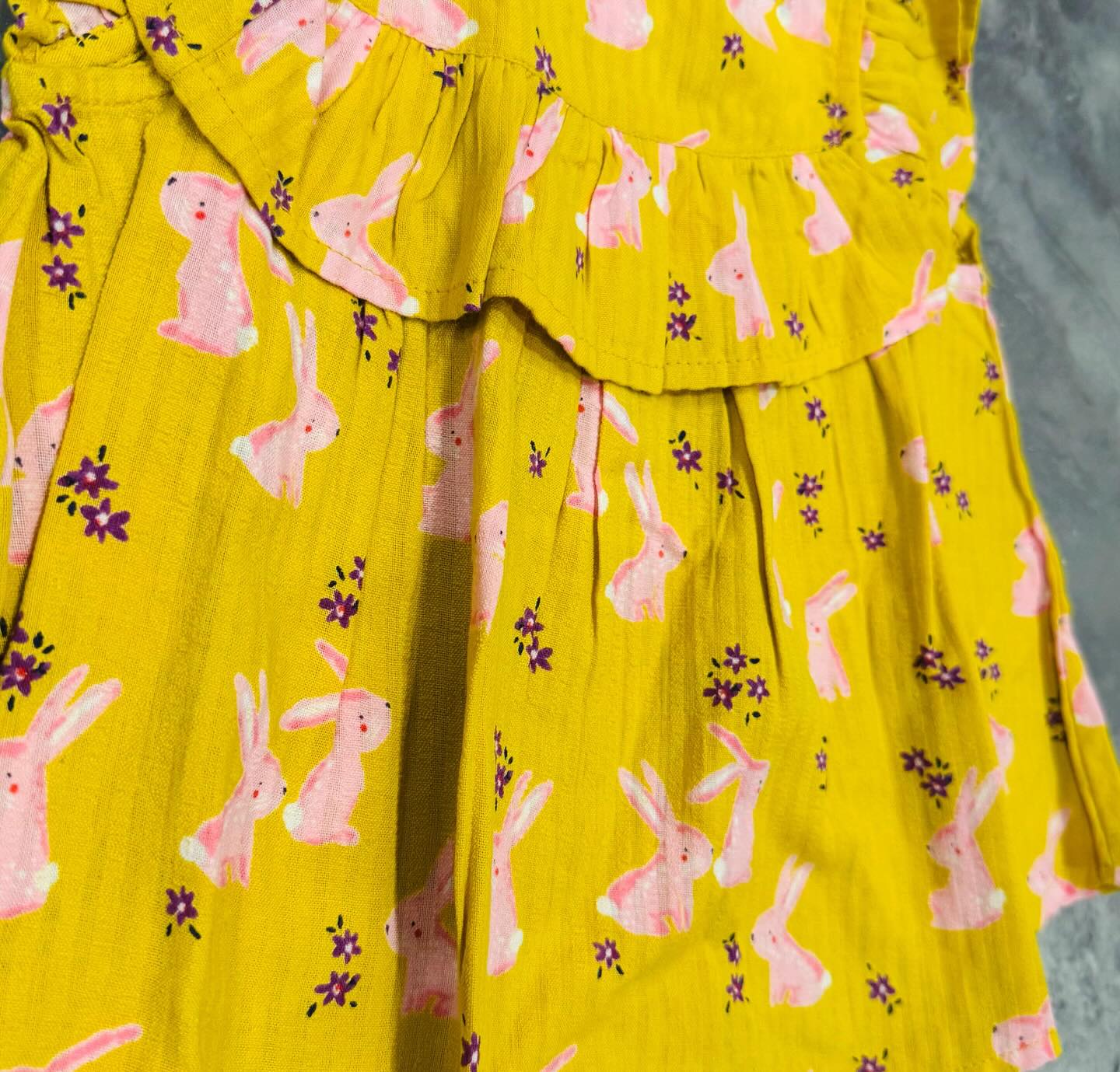 Ochre Bunny Frock