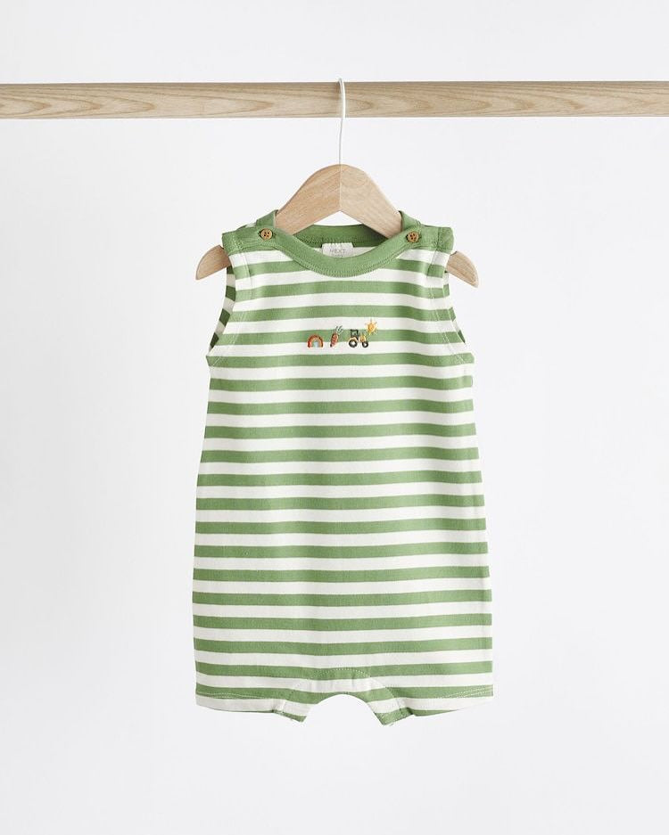 Vehicle Rompers 3 Pack