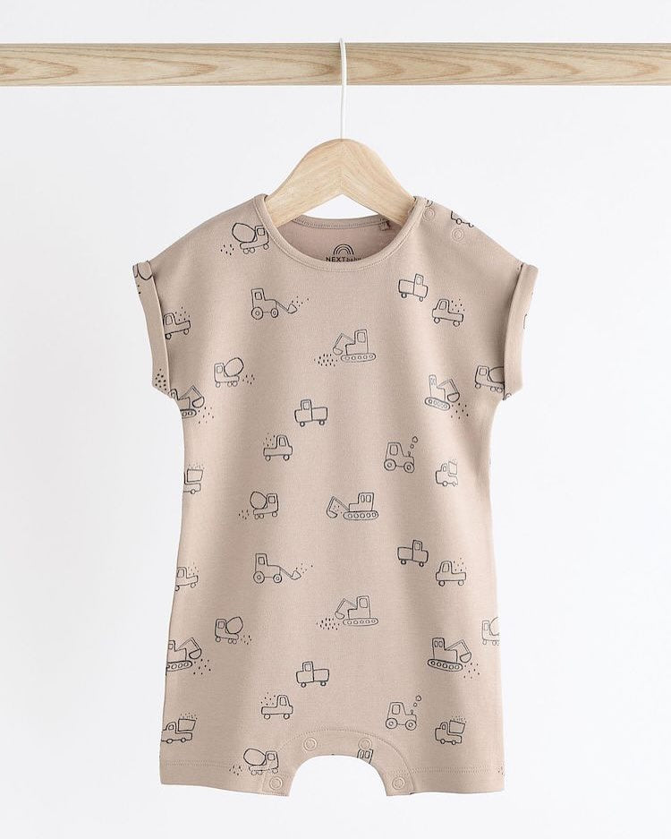 Grey Digger Rompers 3 Pack