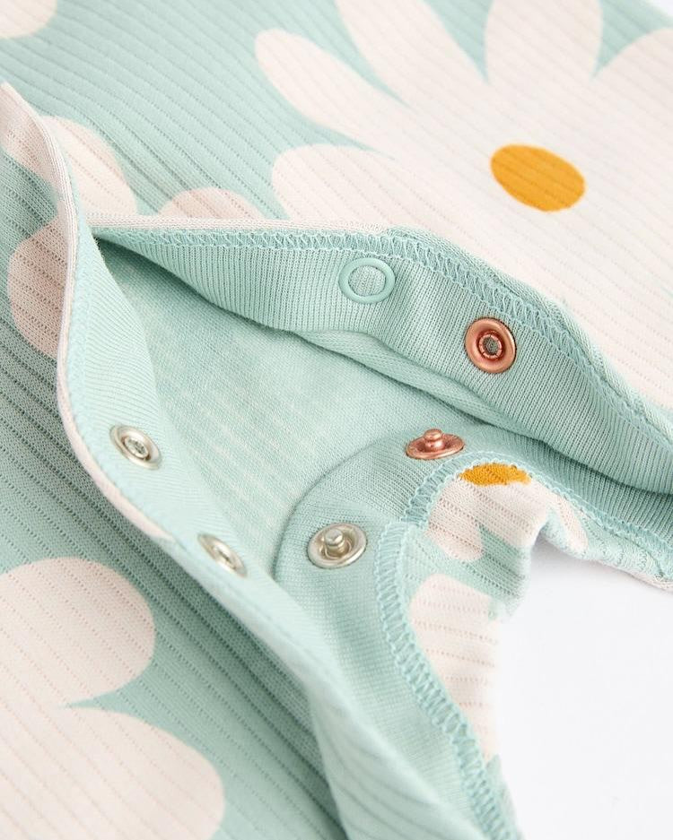 Lemon Footless Sleepsuit 3 Pack