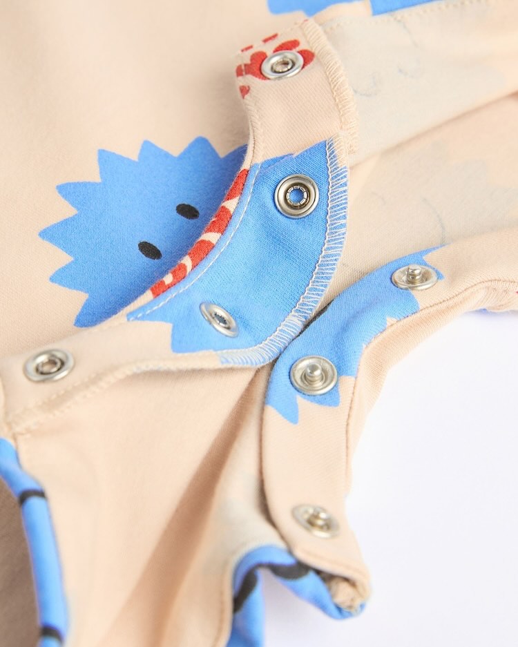 Red Check/ Blue Rompers 3 Pack