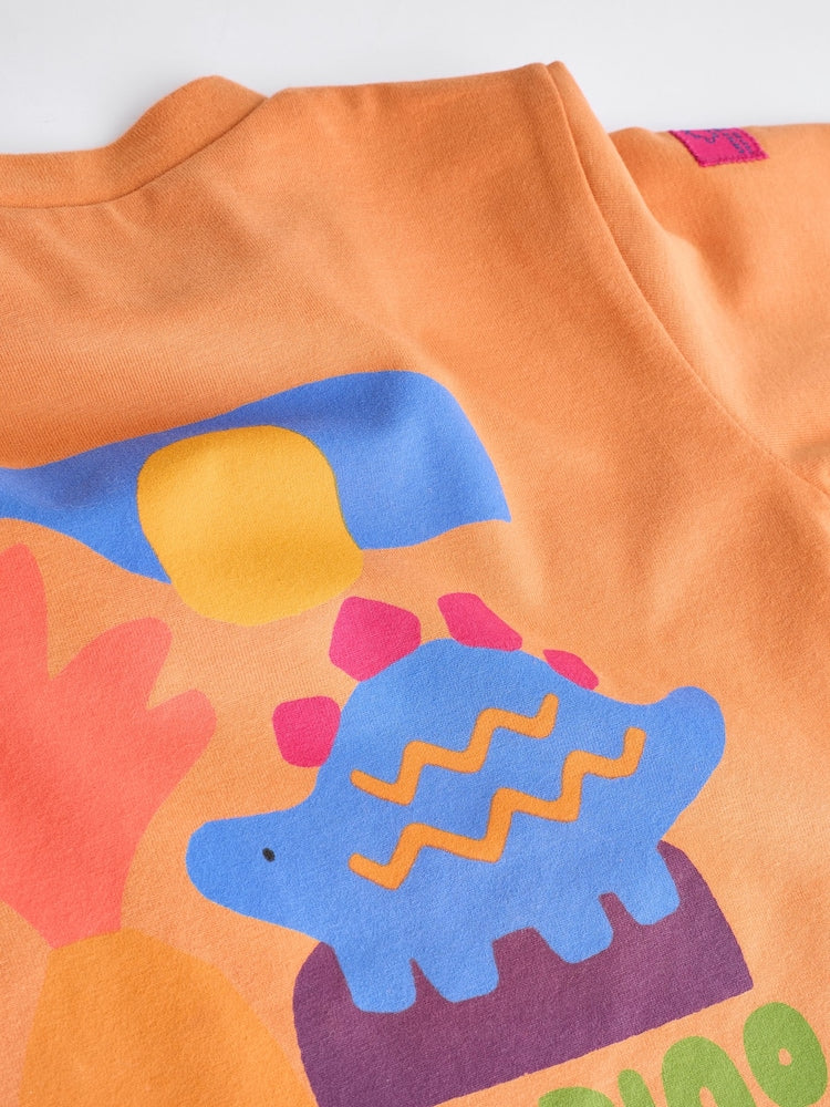 Bright Dino baby T-shirts & joggers 6 Pack.