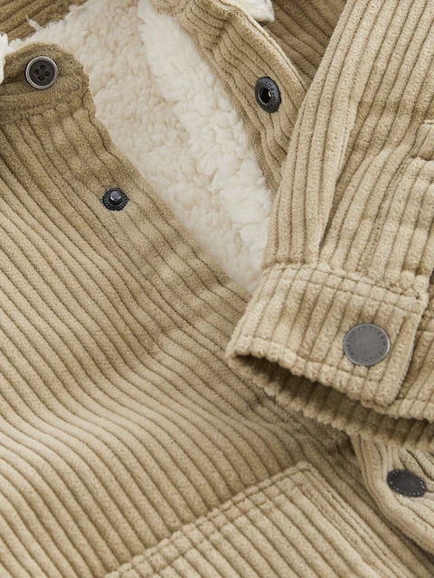 Stone Padded Corduroy Shacket