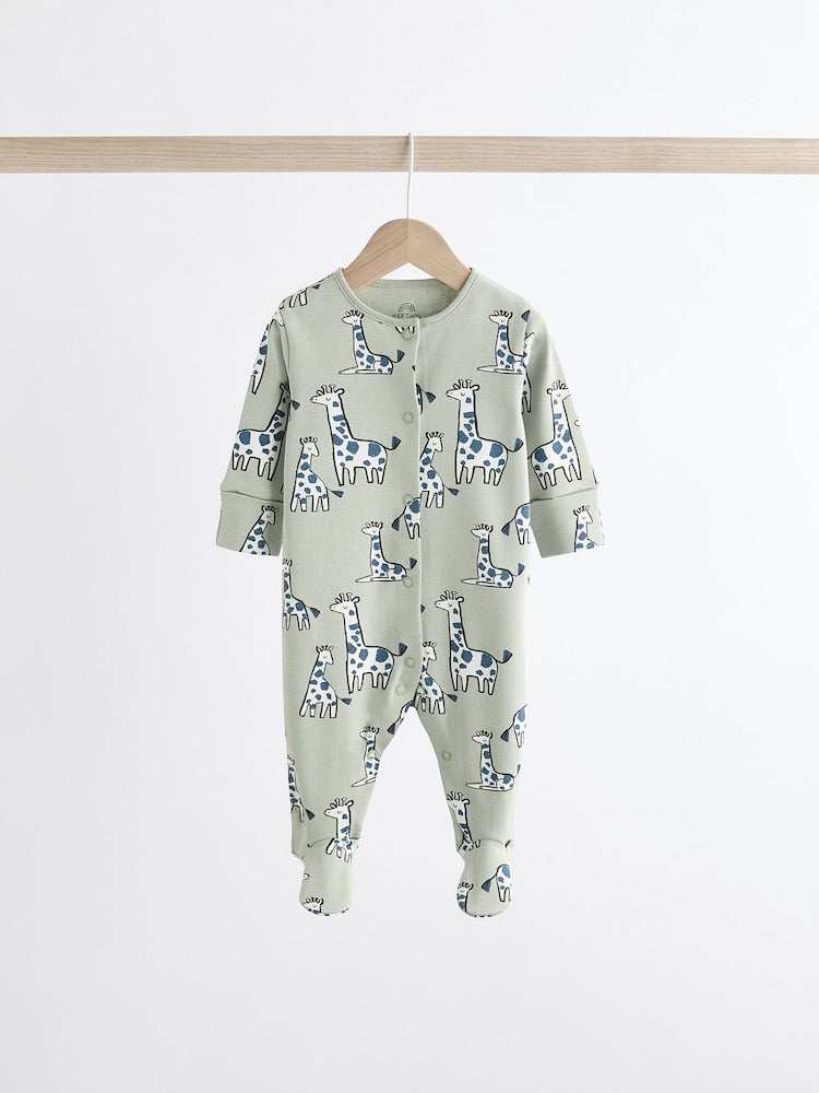 Neutral Animal sleepsuits 3 Pack