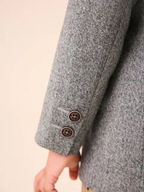 Grey Heritage Blazer, Shirt, Trousers & Bow Tie Set