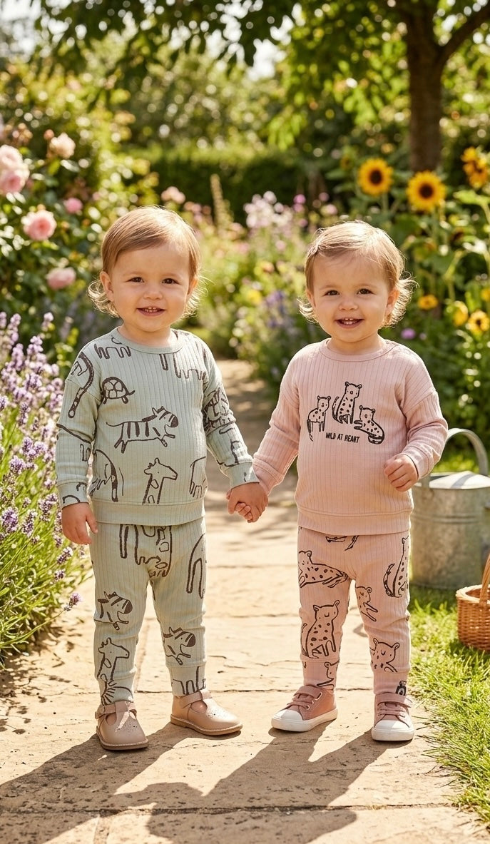 Animal Print Pyjamas Two sets