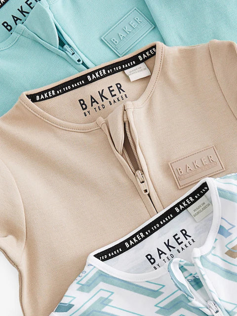 Baker by Ted Baker Sleepsuits 3 Pack