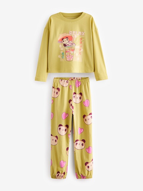 Red/Green Jogger Pyjamas 3 Pack