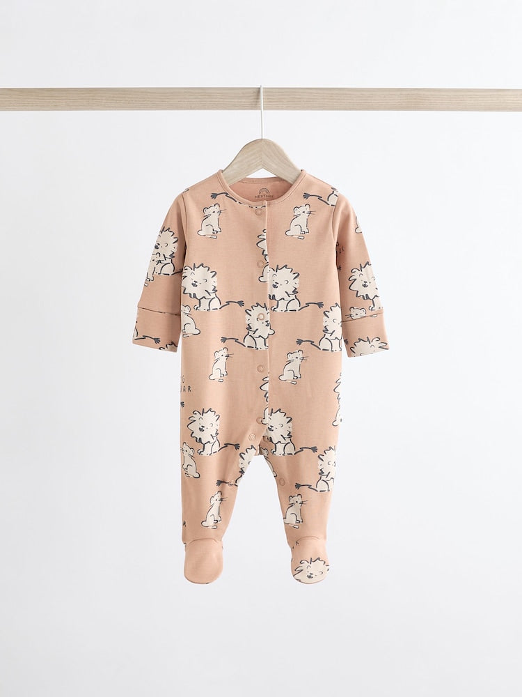 Neutral Animal sleepsuits 3 Pack
