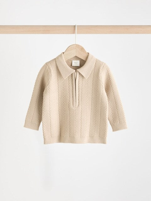 Neutral Baby Knitted Jumper and Leggings Set