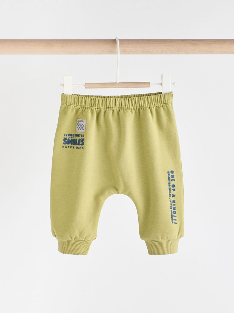 Bright Dino baby T-shirts & joggers 6 Pack.