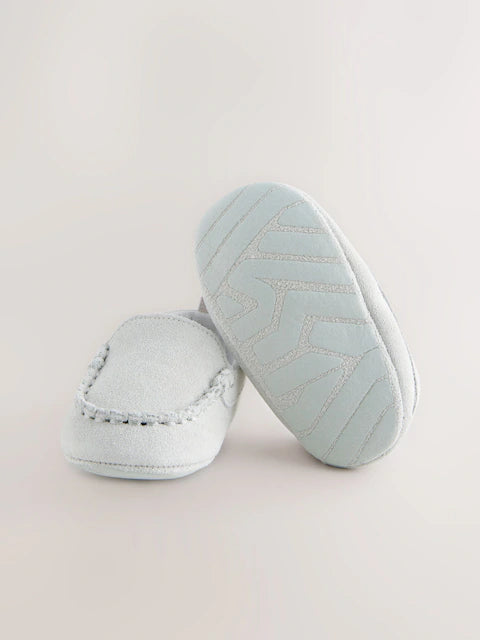 Grey Baby Suede Shoes