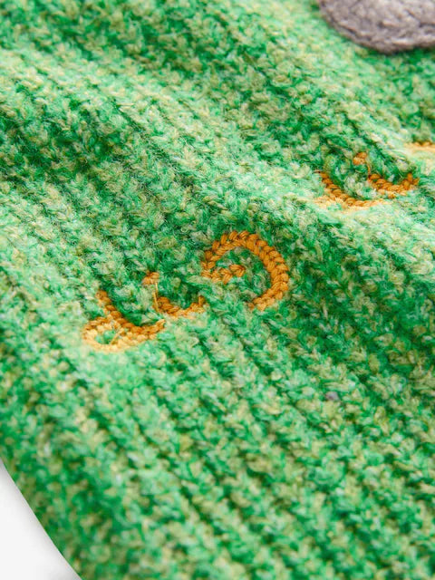 Green Digger Knitted Crew Neck Jumper