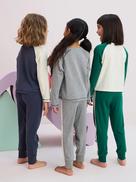 Blue/Grey Jogger Pyjamas 3 Pack
