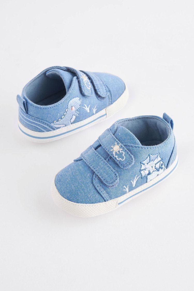 Blue Baby Dino Shoes.