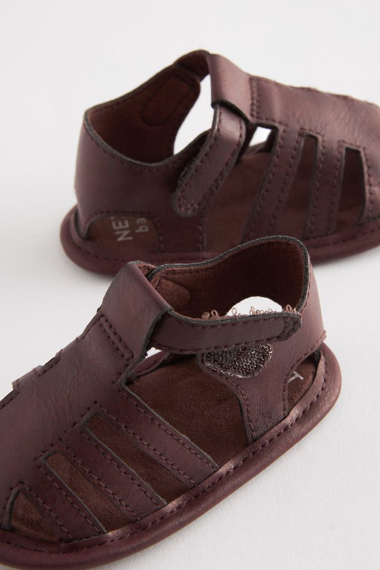 Dark Brown Sandals.