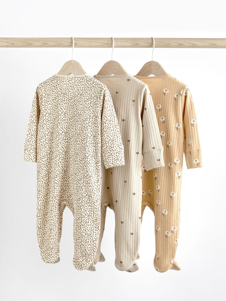 Neutral Sleepsuit 3 Pack