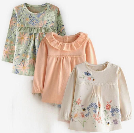 Floral Tops pack of 3.