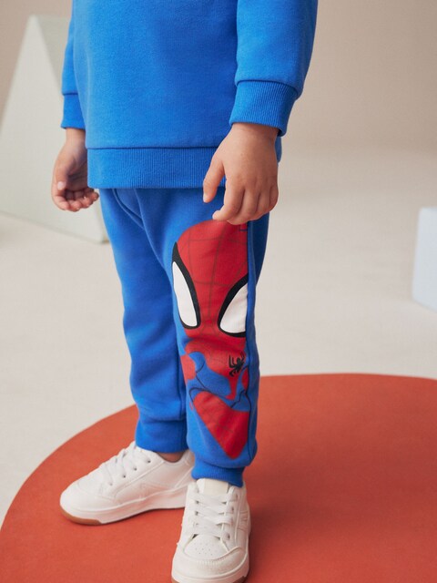 Cobalt Blue Spiderman Sweatshirt and Joggers Set