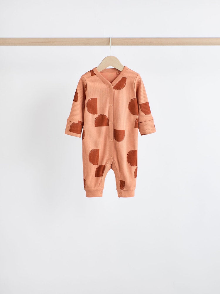 Multi Footless Sleepsuit 5 Pack