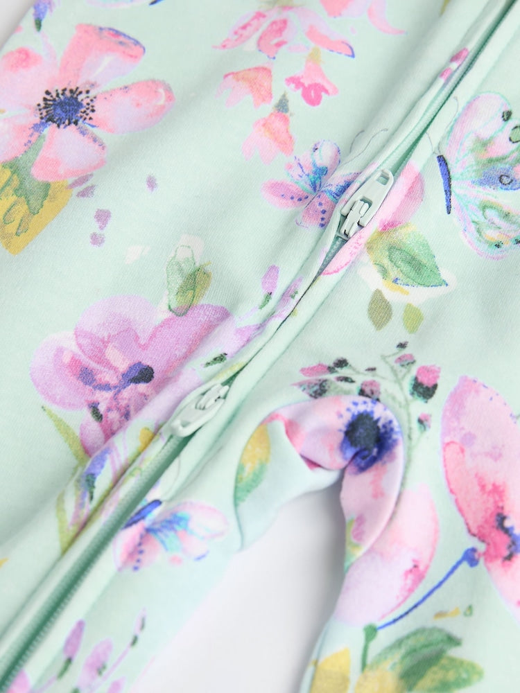 White Fairy Sleepsuit 3 Pack