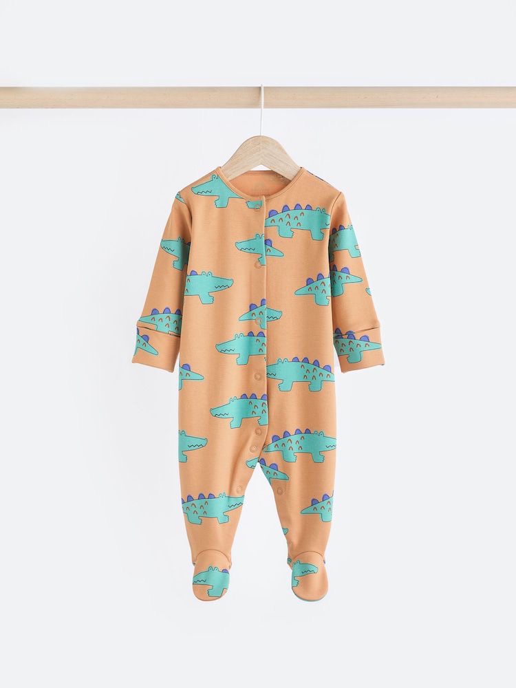 Lion sleepsuit pack of 3