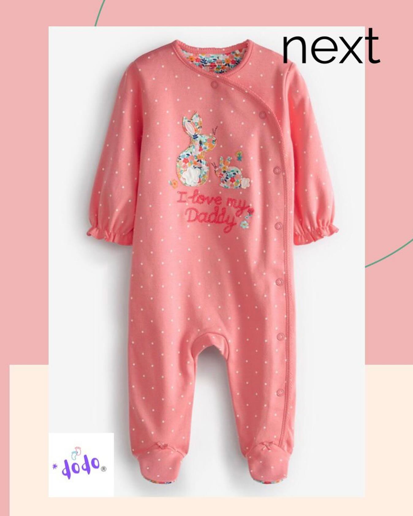 Daddy Appliqué Sleepsuit