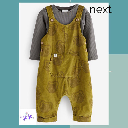 Lion Cord Dungarees set.