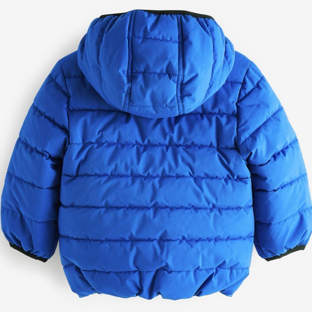 Cobalt Padded Jacket-Fleece lining