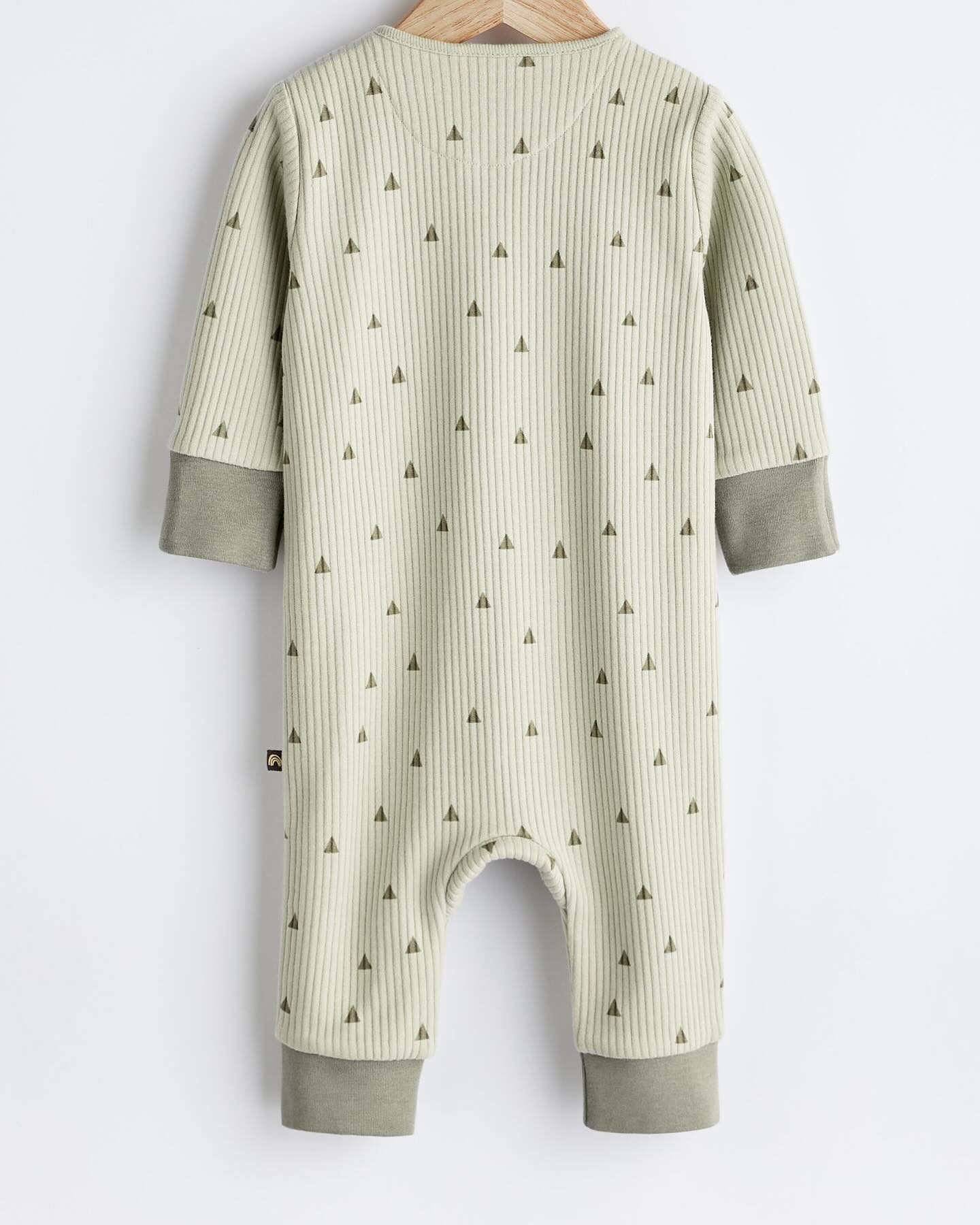 Khaki Green Mummy & Me Appliqué Sleepsuit