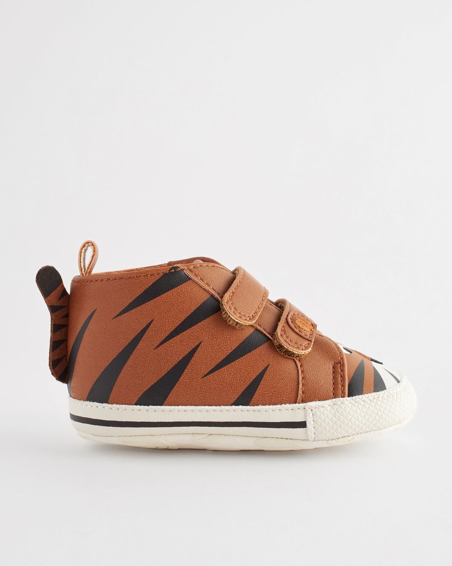 Tan Brown Tiger Shoes