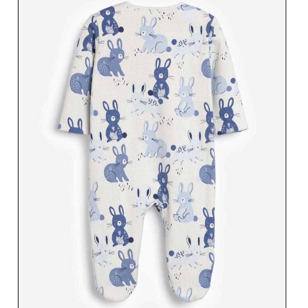 Blue Bunny’s Fleece lined wrap Sleepsuit