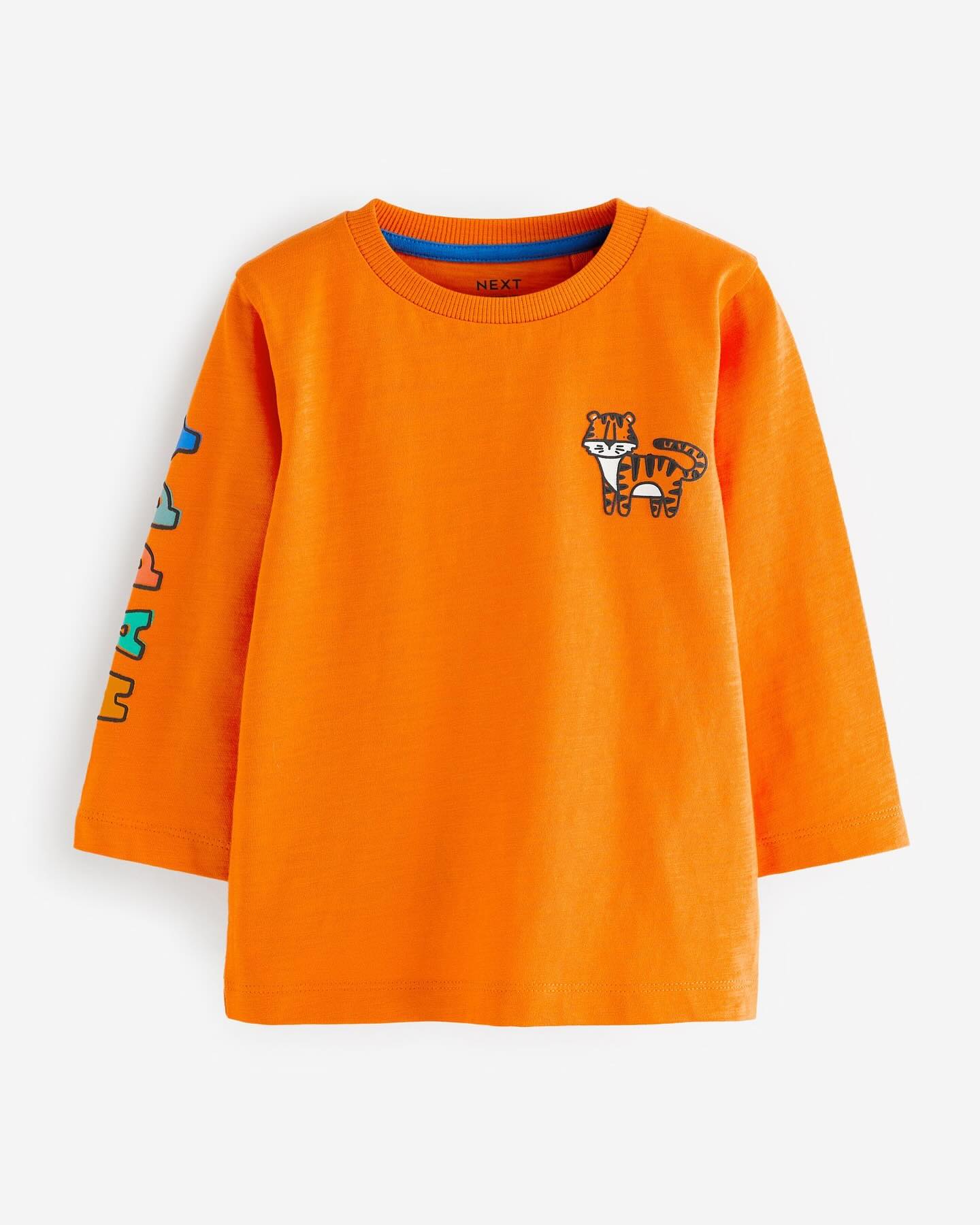 Blue/ Orange Safari Animals Shirts 3-Pack Set