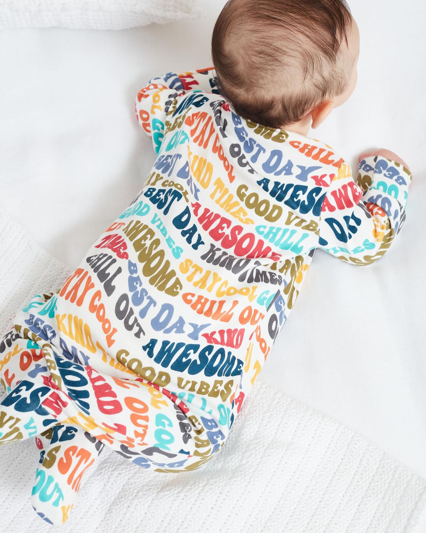 Multi Animal/Stripe Sleepsuit 3 Pack Set