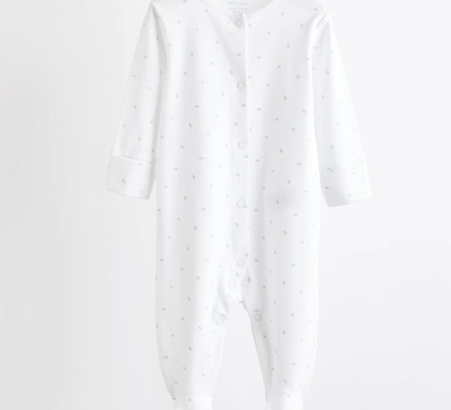 Mint Green Sleepsuit 3 Pack